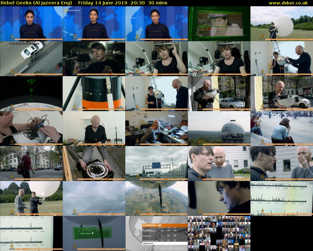Rebel Geeks (Al Jazeera Eng) Friday 14 June 2019 20:30 - 21:00