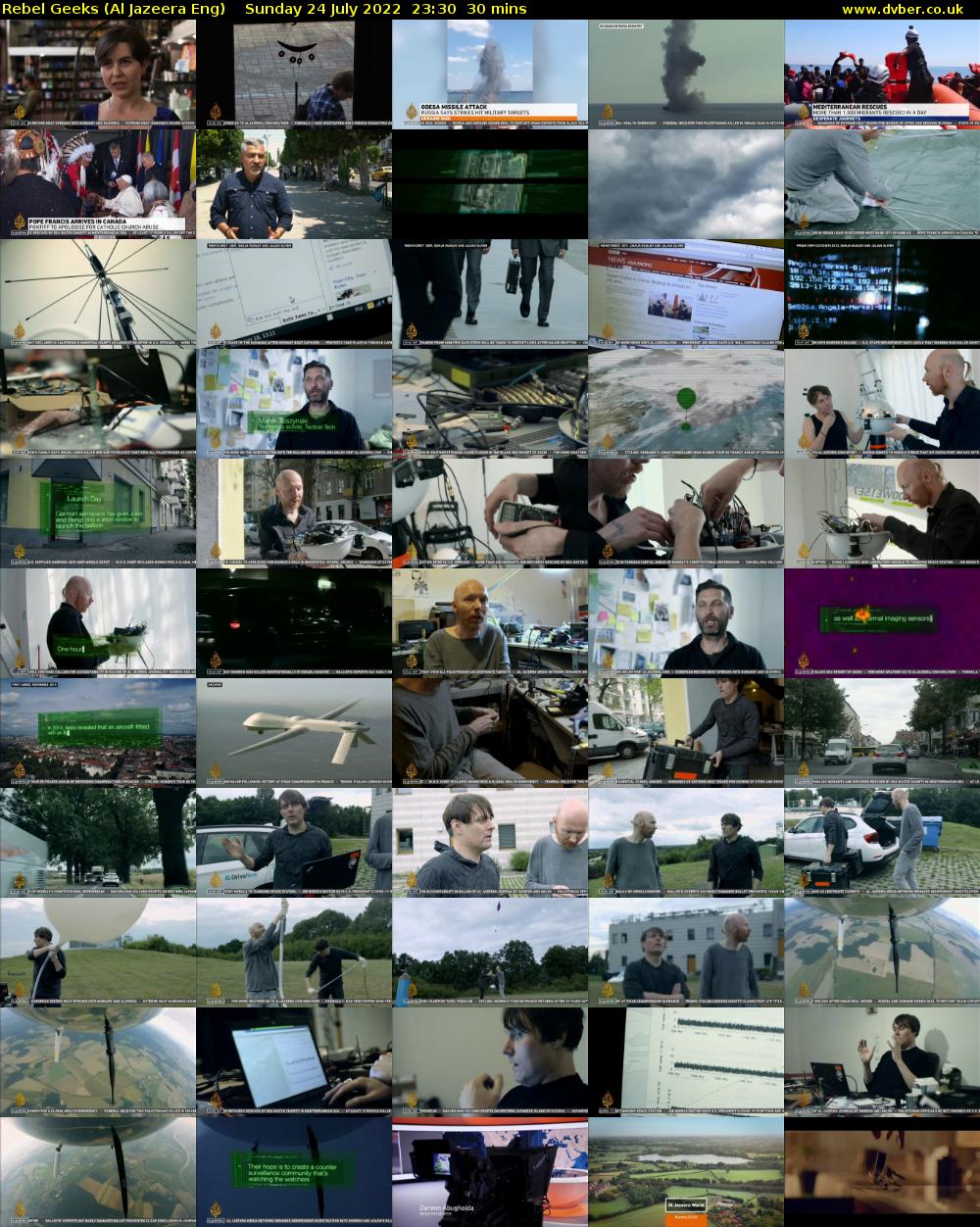 Rebel Geeks (Al Jazeera Eng) Sunday 24 July 2022 23:30 - 00:00