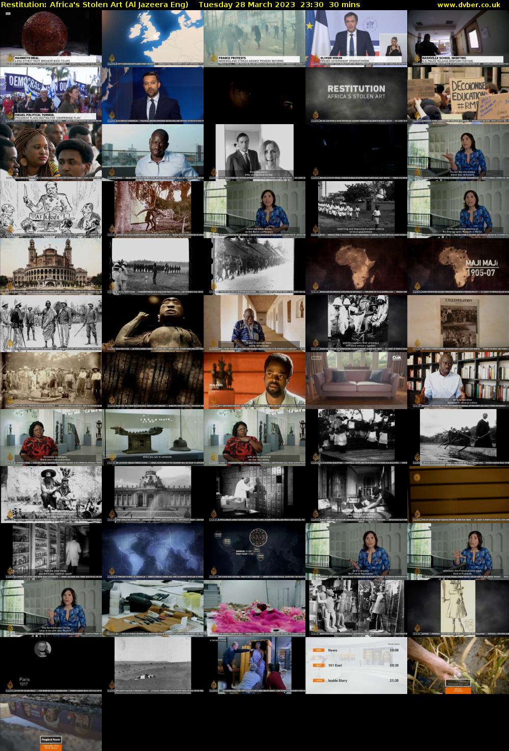Restitution: Africa's Stolen Art (Al Jazeera Eng) Tuesday 28 March 2023 23:30 - 00:00