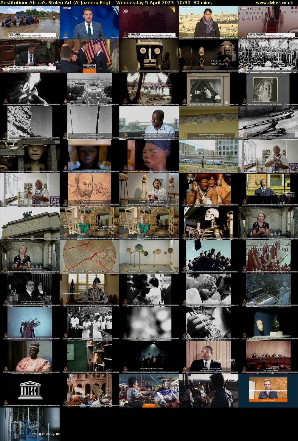 Restitution: Africa's Stolen Art (Al Jazeera Eng) Wednesday 5 April 2023 10:30 - 11:00