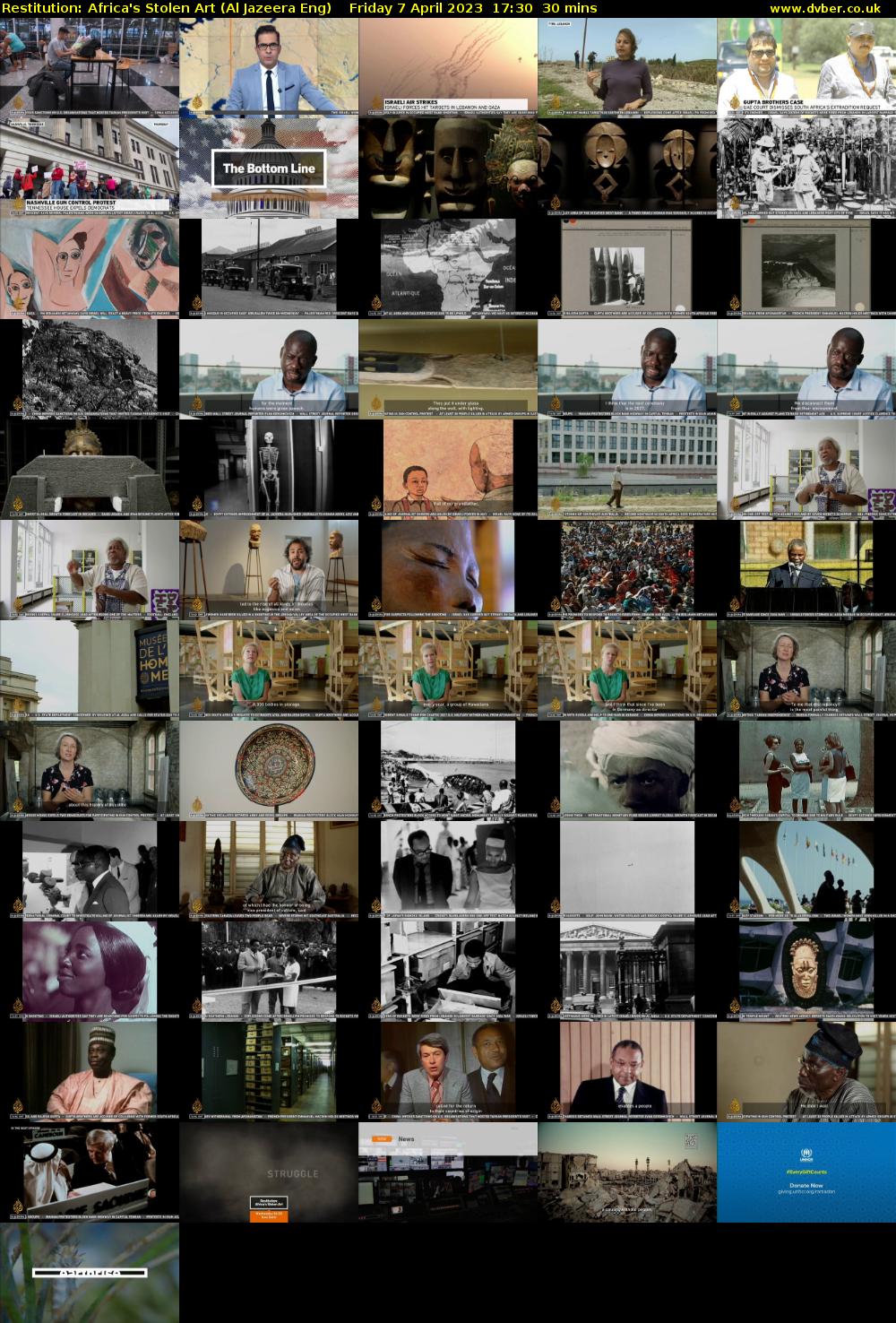 Restitution: Africa's Stolen Art (Al Jazeera Eng) Friday 7 April 2023 17:30 - 18:00