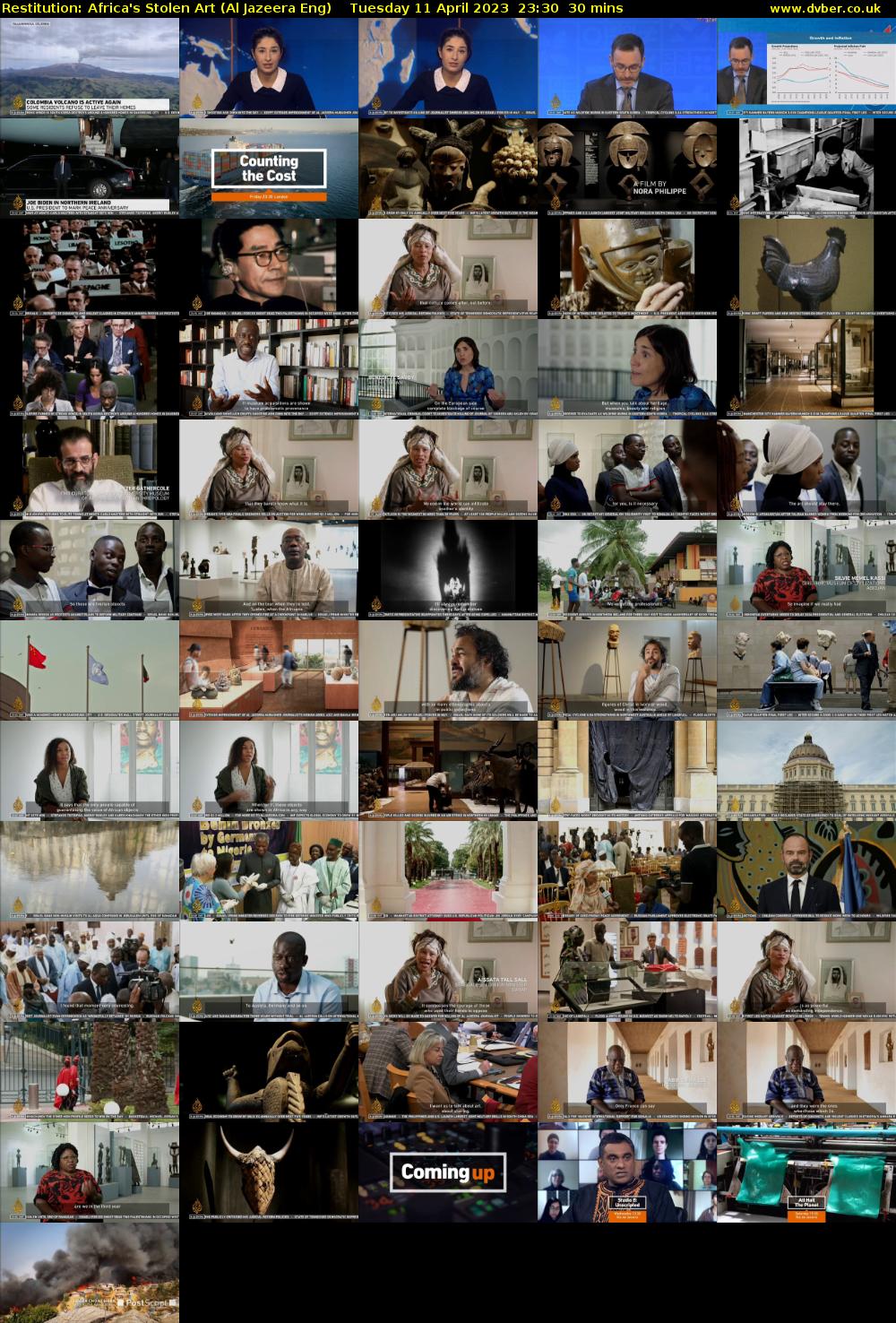 Restitution: Africa's Stolen Art (Al Jazeera Eng) Tuesday 11 April 2023 23:30 - 00:00