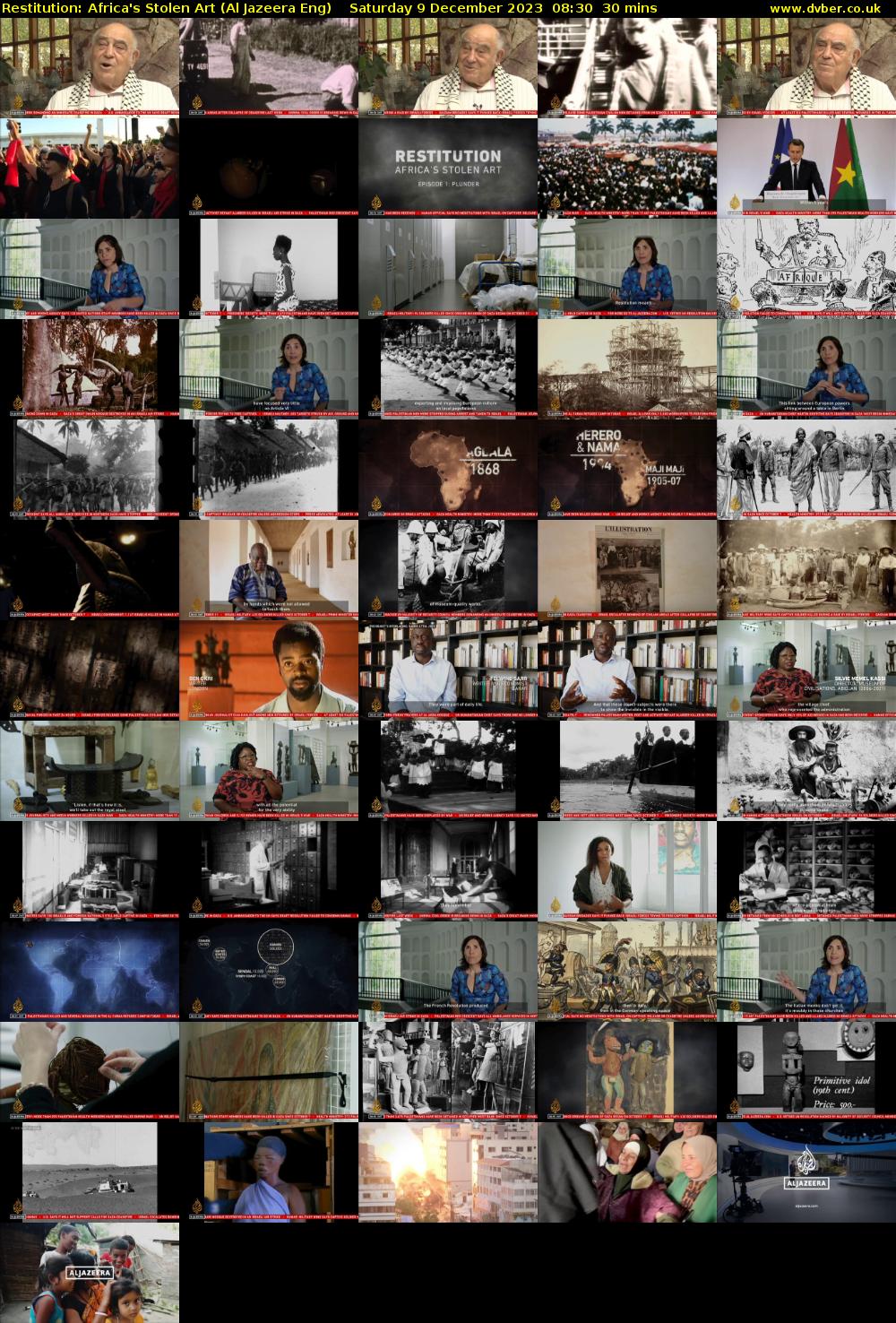 Restitution: Africa's Stolen Art (Al Jazeera Eng) Saturday 9 December 2023 08:30 - 09:00