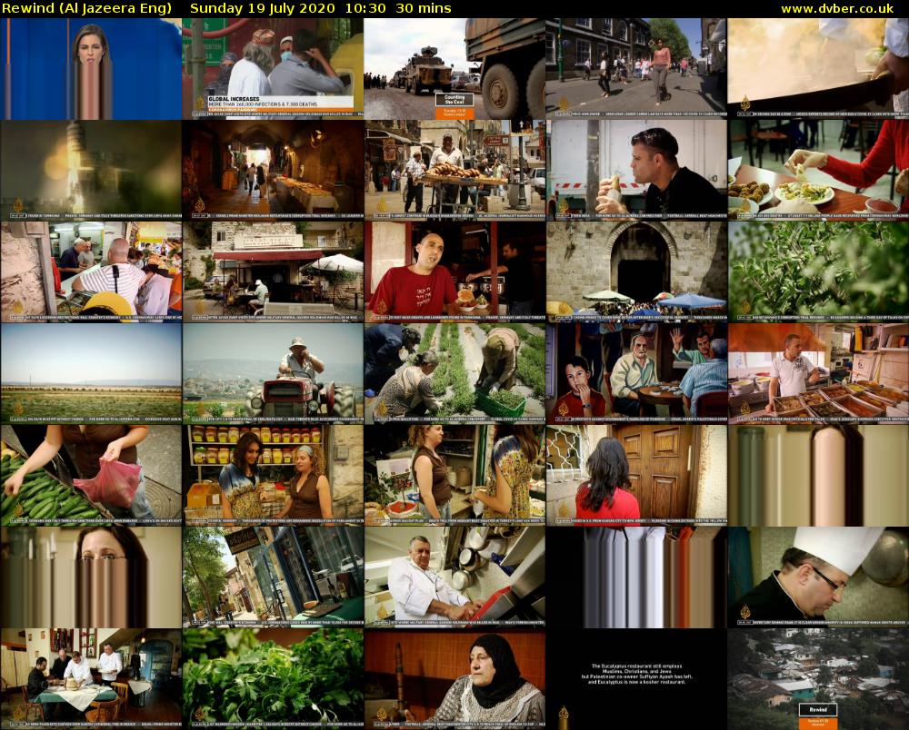 Rewind (Al Jazeera Eng) Sunday 19 July 2020 10:30 - 11:00