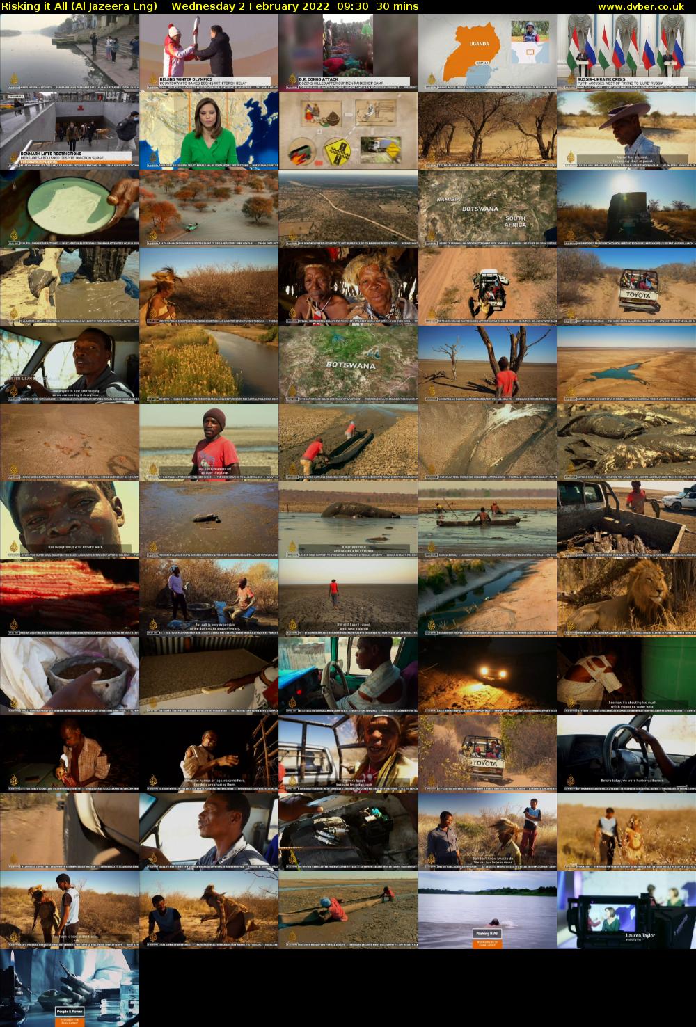 Risking it All (Al Jazeera Eng) Wednesday 2 February 2022 09:30 - 10:00