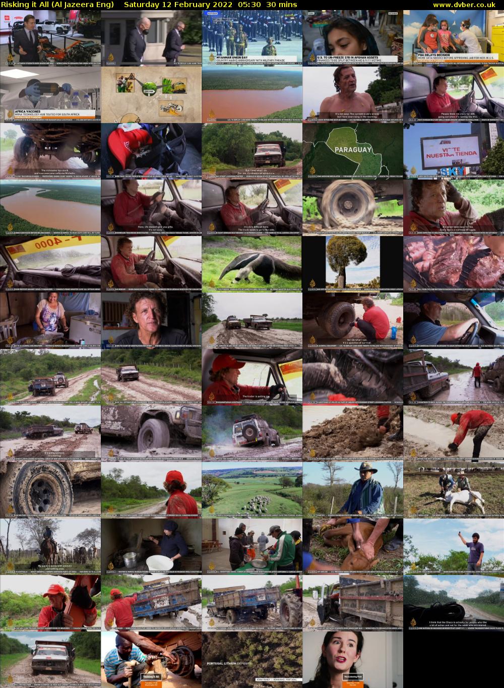 Risking it All (Al Jazeera Eng) Saturday 12 February 2022 05:30 - 06:00