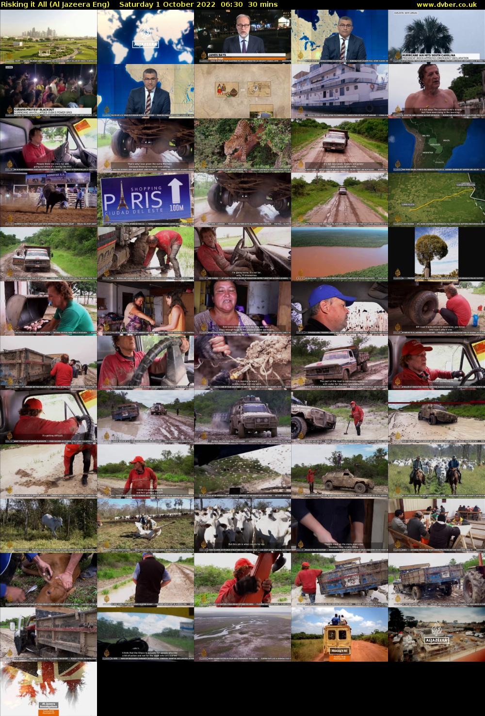 Risking it All (Al Jazeera Eng) Saturday 1 October 2022 06:30 - 07:00