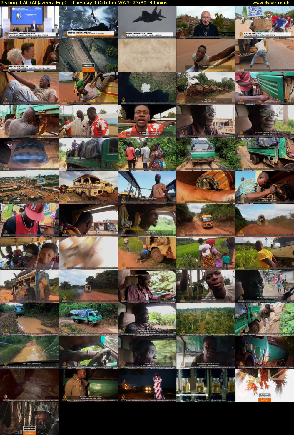 Risking it All (Al Jazeera Eng) Tuesday 4 October 2022 23:30 - 00:00