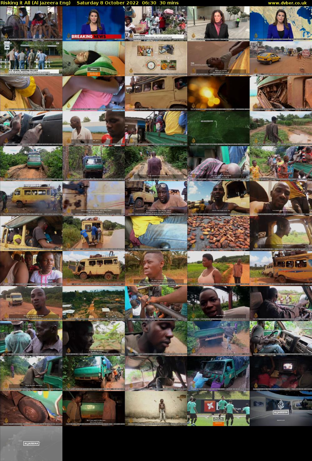 Risking it All (Al Jazeera Eng) Saturday 8 October 2022 06:30 - 07:00
