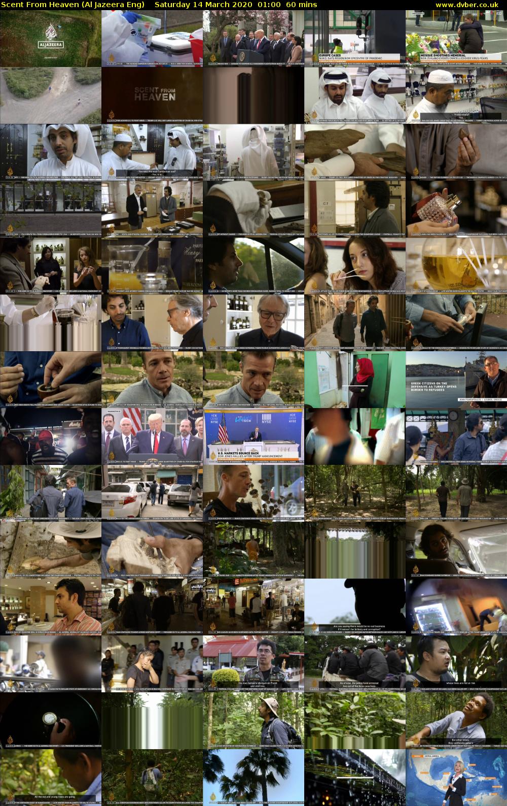 Scent From Heaven (Al Jazeera Eng) Saturday 14 March 2020 01:00 - 02:00