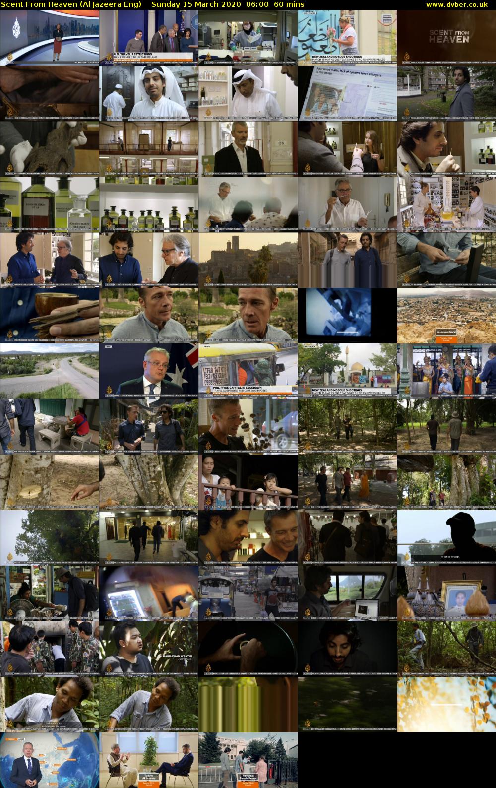 Scent From Heaven (Al Jazeera Eng) Sunday 15 March 2020 06:00 - 07:00