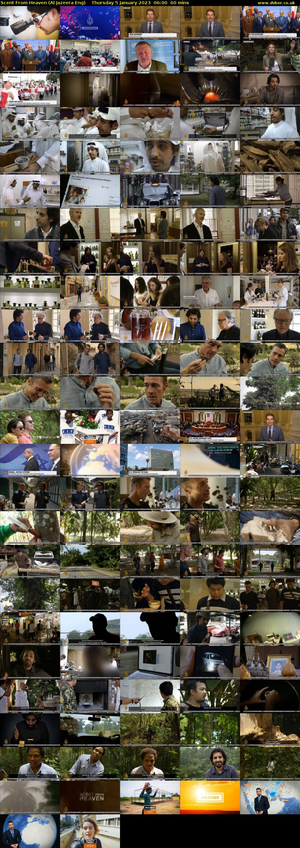 Scent From Heaven (Al Jazeera Eng) Thursday 5 January 2023 06:00 - 07:00