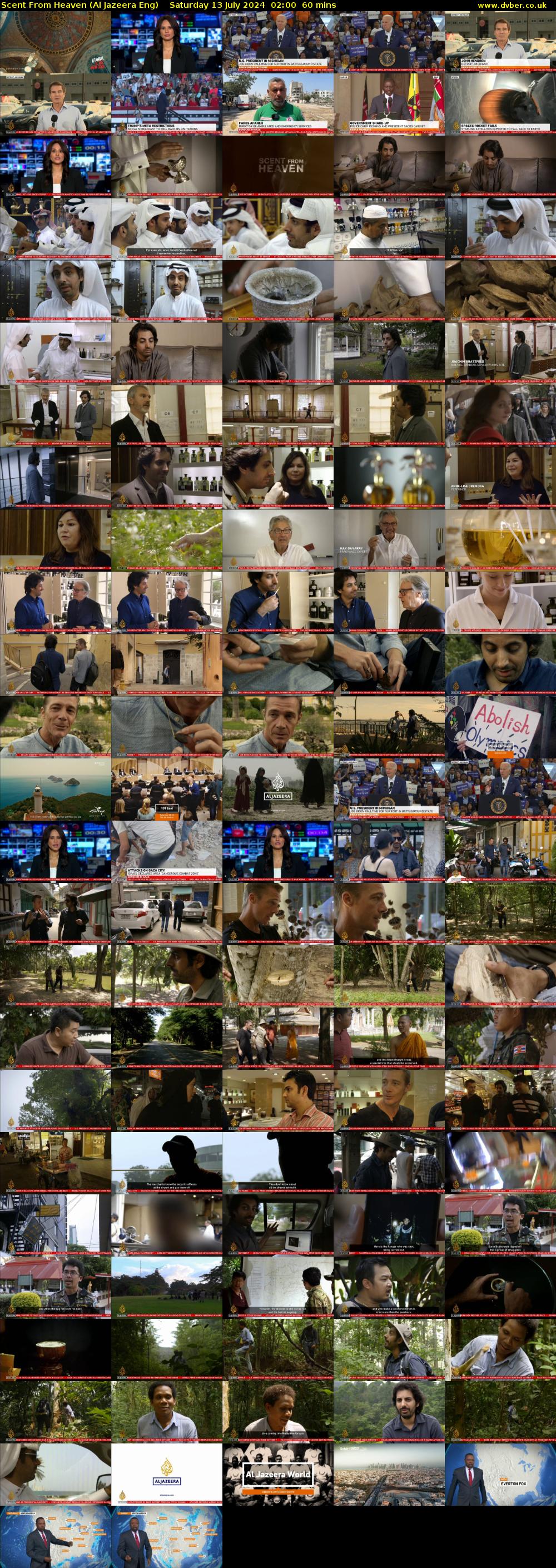 Scent From Heaven (Al Jazeera Eng) Saturday 13 July 2024 02:00 - 03:00
