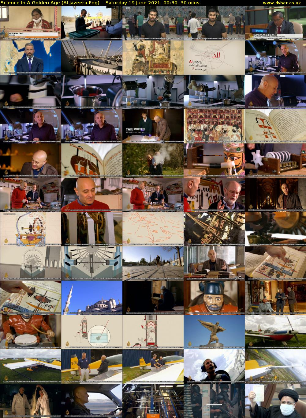 Science In A Golden Age (Al Jazeera Eng) Saturday 19 June 2021 00:30 - 01:00