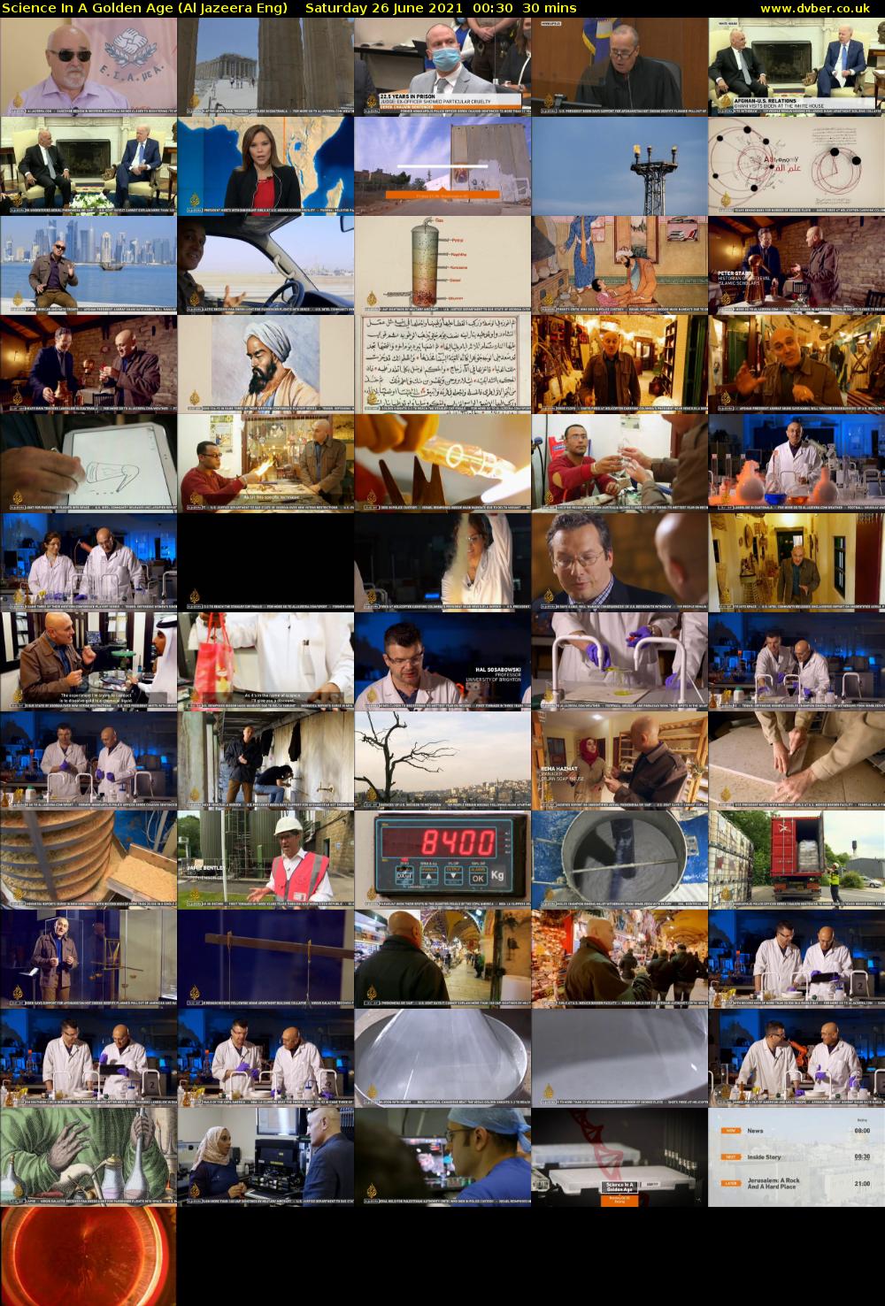 Science In A Golden Age (Al Jazeera Eng) Saturday 26 June 2021 00:30 - 01:00