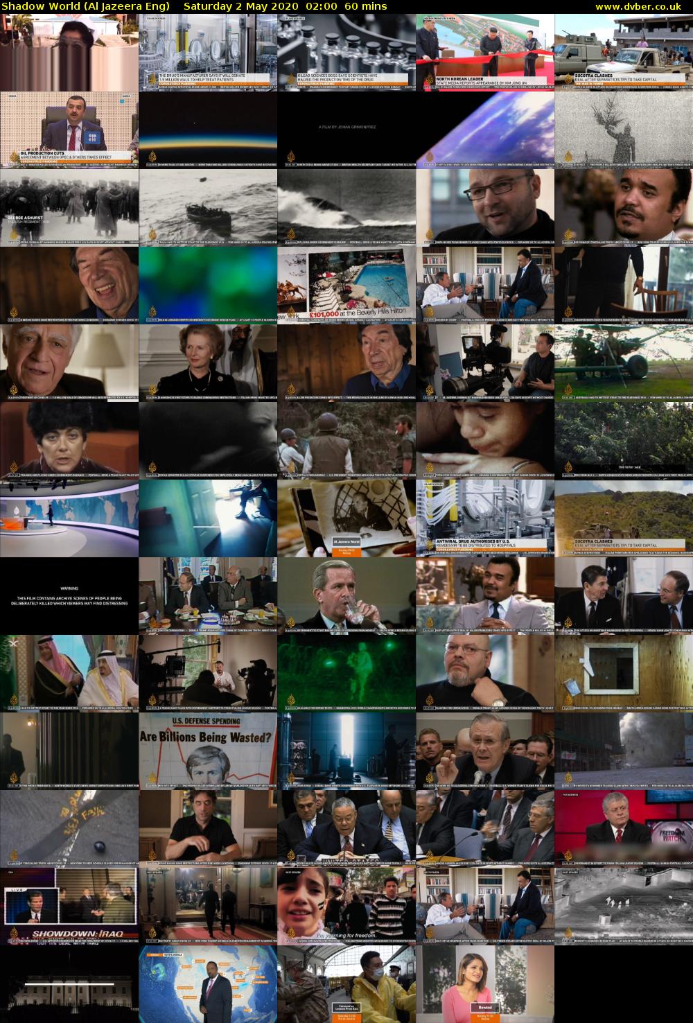 Shadow World (Al Jazeera Eng) Saturday 2 May 2020 02:00 - 03:00
