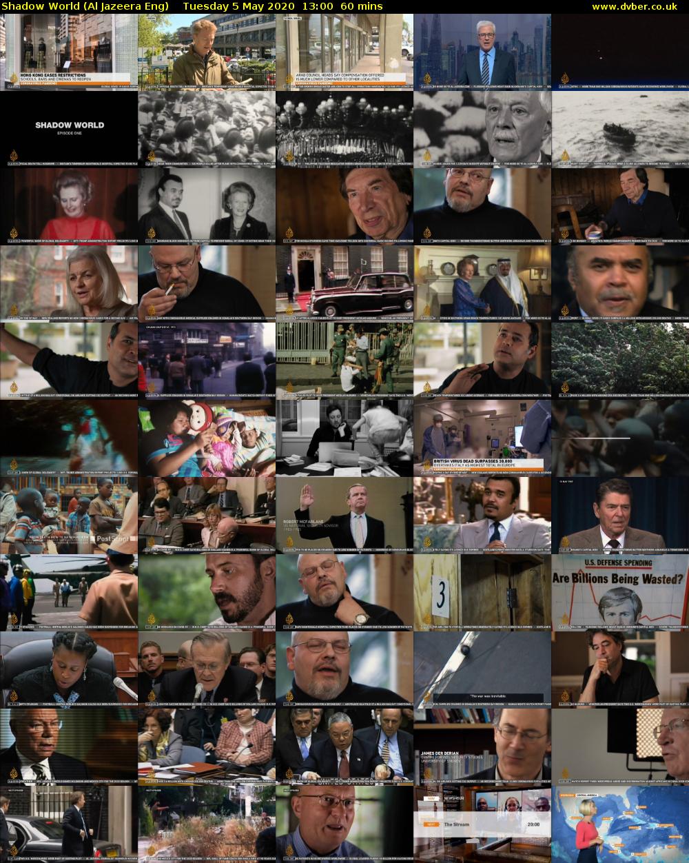 Shadow World (Al Jazeera Eng) Tuesday 5 May 2020 13:00 - 14:00