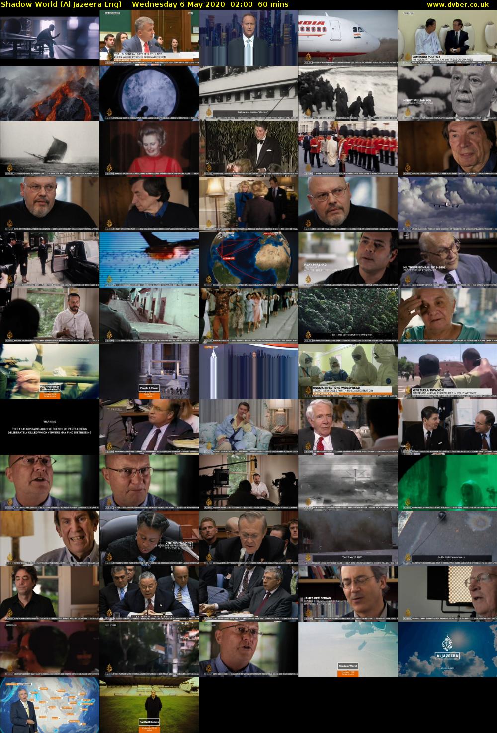 Shadow World (Al Jazeera Eng) Wednesday 6 May 2020 02:00 - 03:00