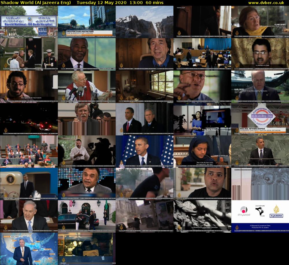 Shadow World (Al Jazeera Eng) Tuesday 12 May 2020 13:00 - 14:00