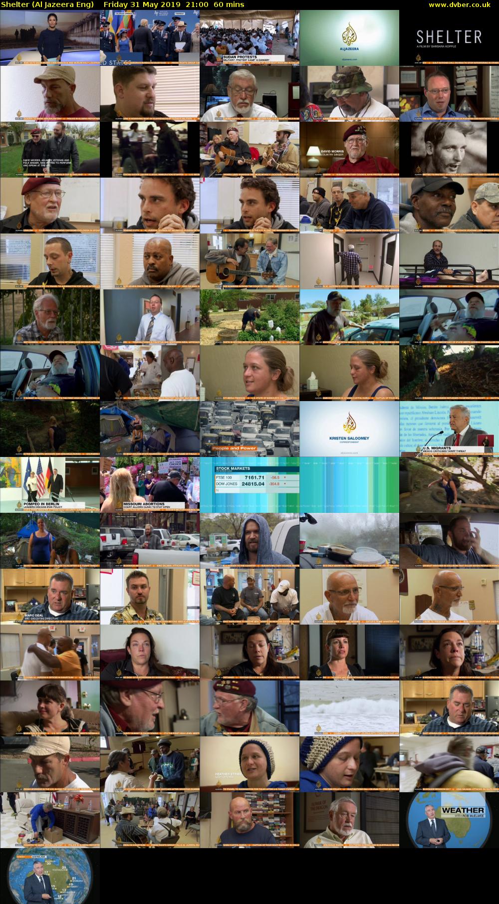 Shelter (Al Jazeera Eng) Friday 31 May 2019 21:00 - 22:00