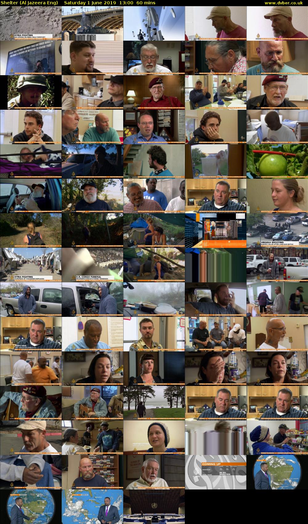 Shelter (Al Jazeera Eng) Saturday 1 June 2019 13:00 - 14:00