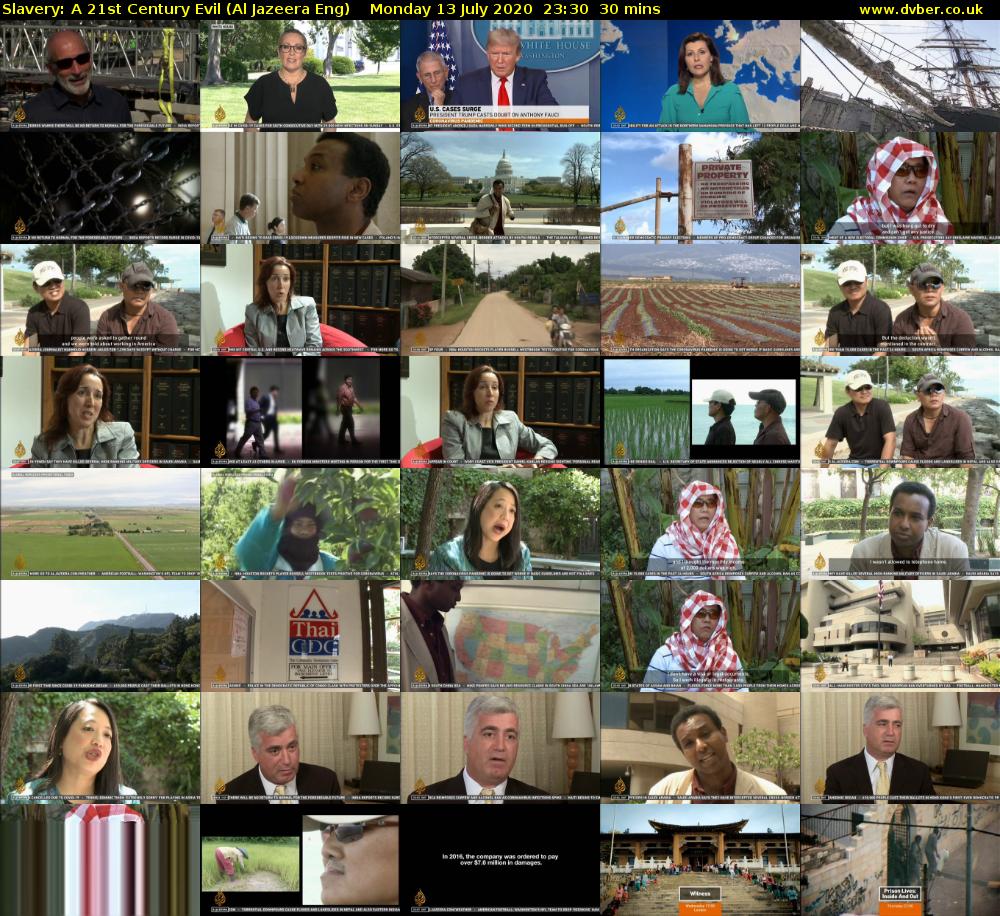 Slavery: A 21st Century Evil (Al Jazeera Eng) Monday 13 July 2020 23:30 - 00:00