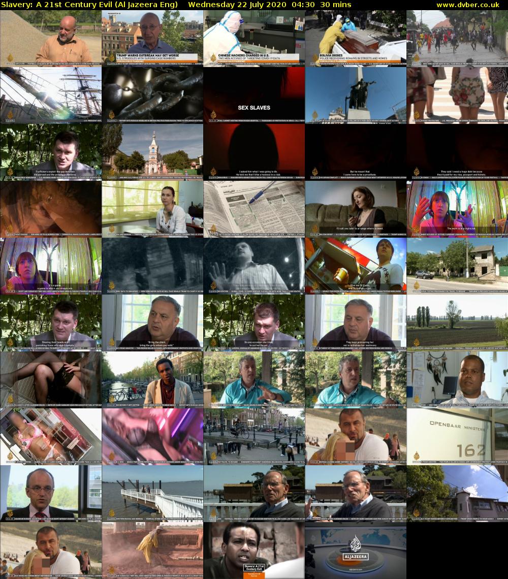 Slavery: A 21st Century Evil (Al Jazeera Eng) Wednesday 22 July 2020 04:30 - 05:00