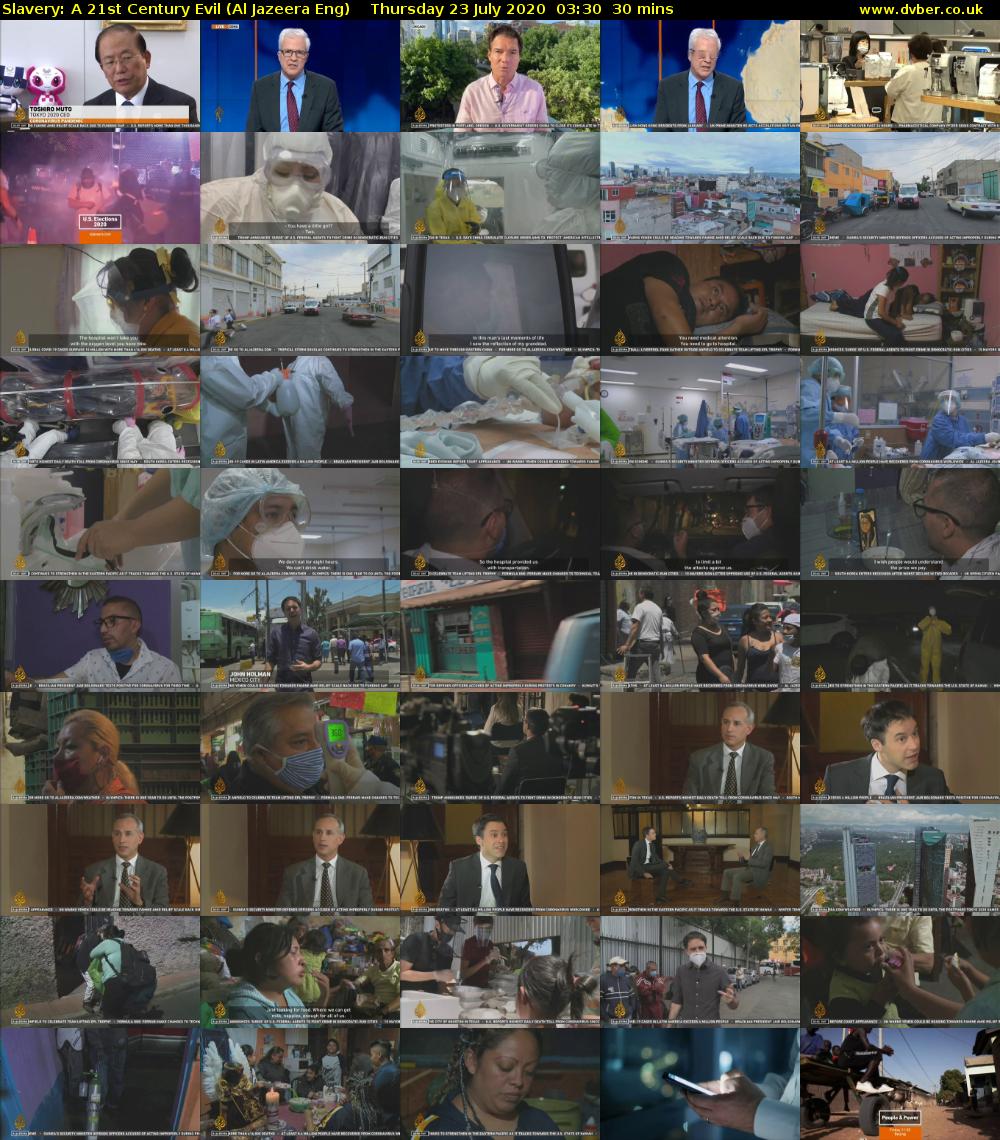 Slavery: A 21st Century Evil (Al Jazeera Eng) Thursday 23 July 2020 03:30 - 04:00