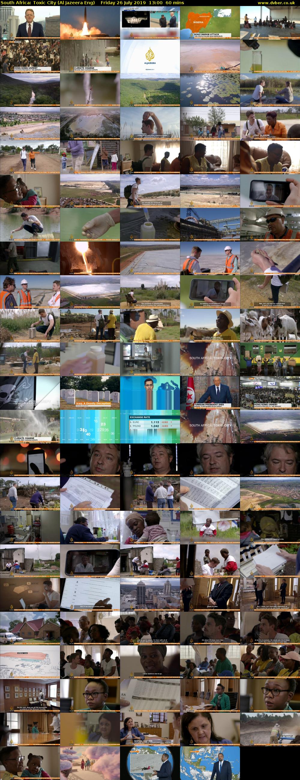 South Africa: Toxic City (Al Jazeera Eng) Friday 26 July 2019 13:00 - 14:00