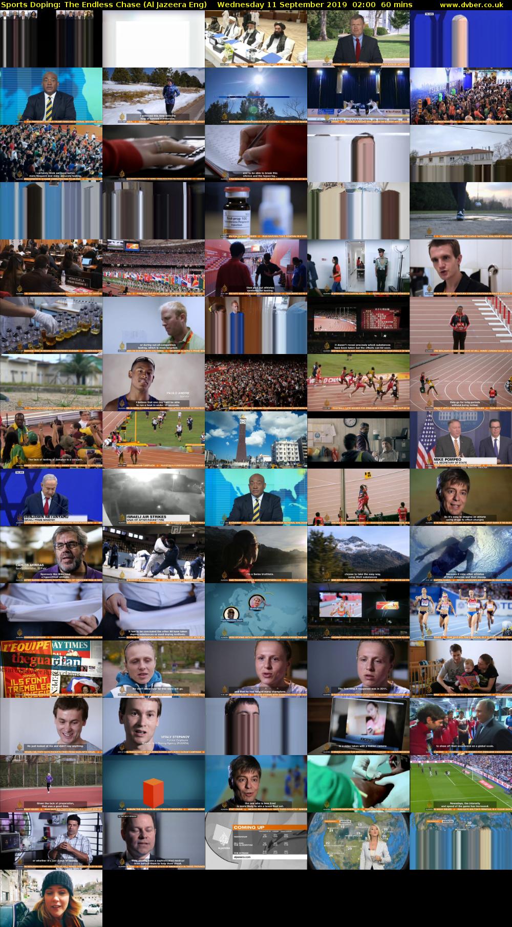 Sports Doping: The Endless Chase (Al Jazeera Eng) Wednesday 11 September 2019 02:00 - 03:00