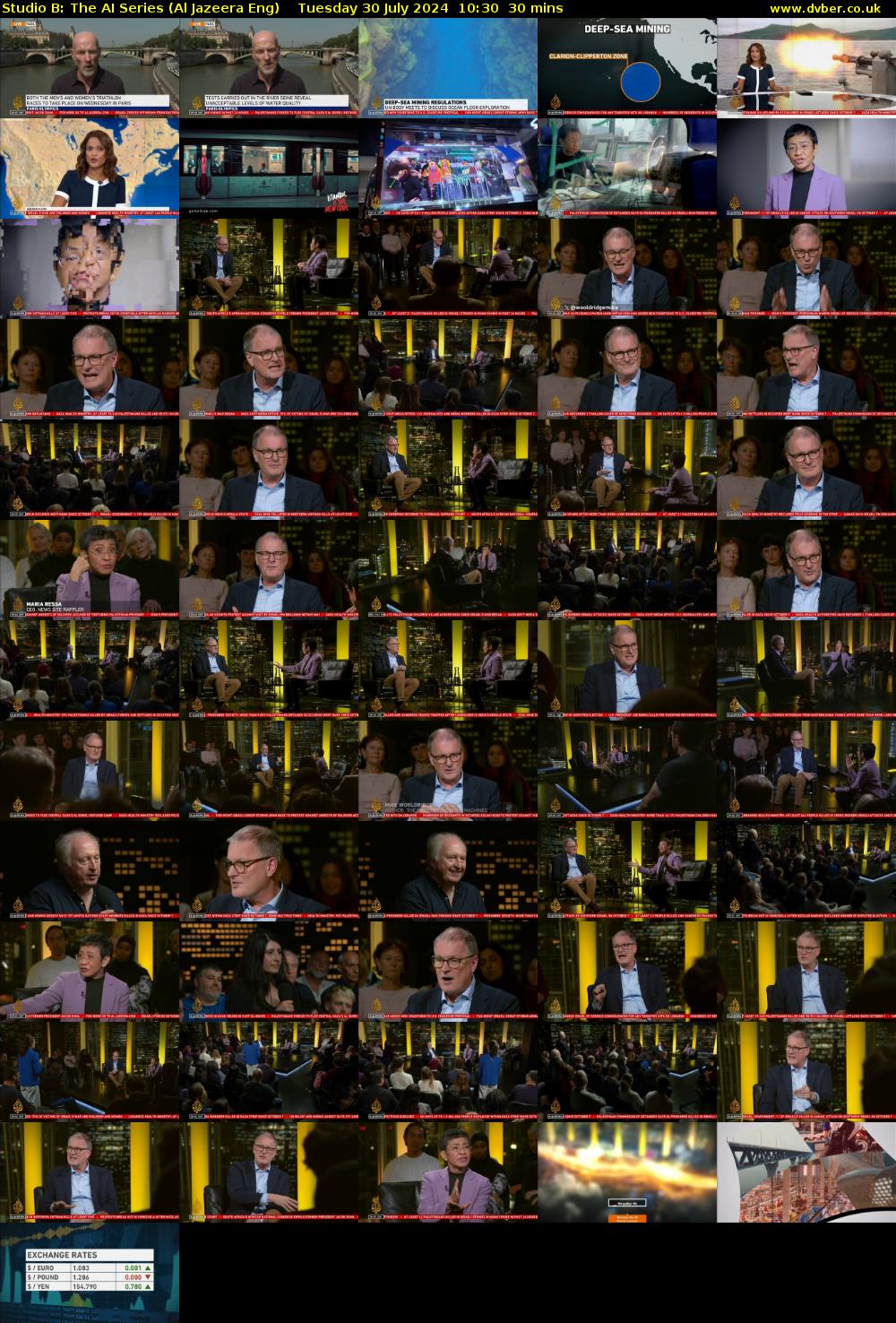 Studio B: The AI Series (Al Jazeera Eng) Tuesday 30 July 2024 10:30 - 11:00