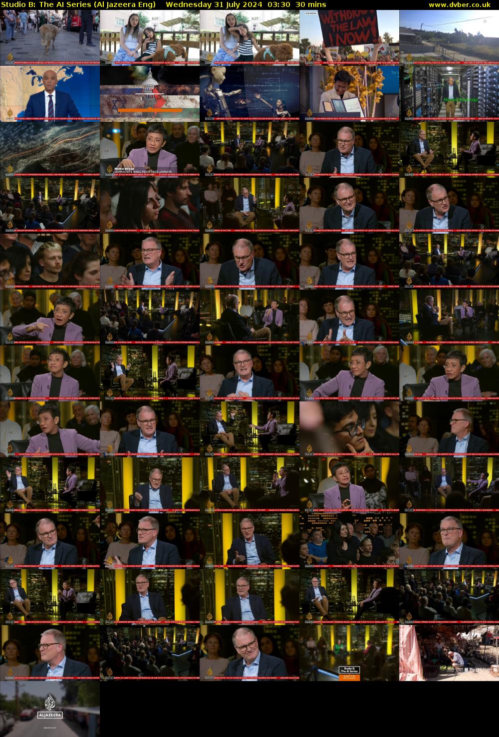 Studio B: The AI Series (Al Jazeera Eng) Wednesday 31 July 2024 03:30 - 04:00