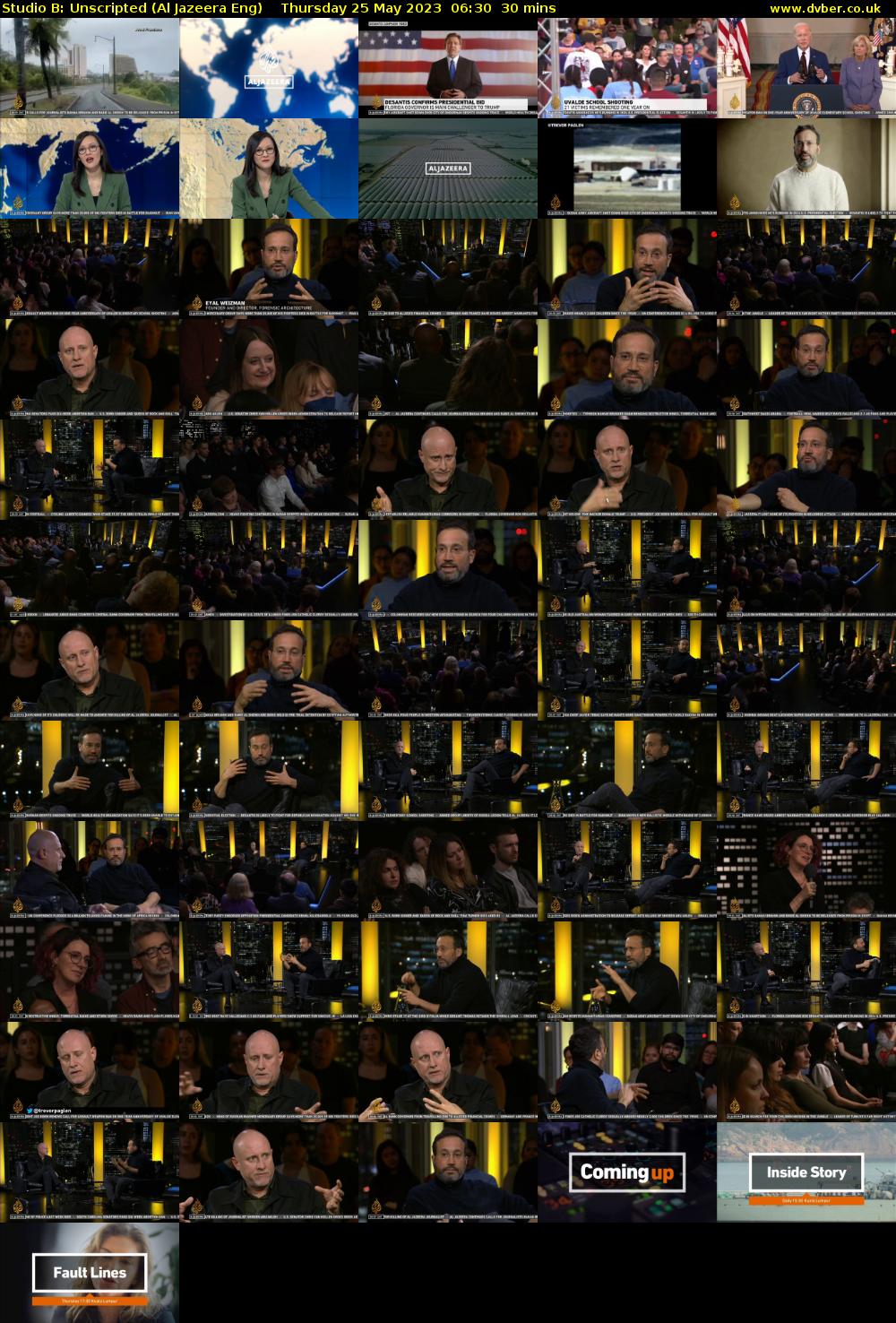 Studio B: Unscripted (Al Jazeera Eng) Thursday 25 May 2023 06:30 - 07:00