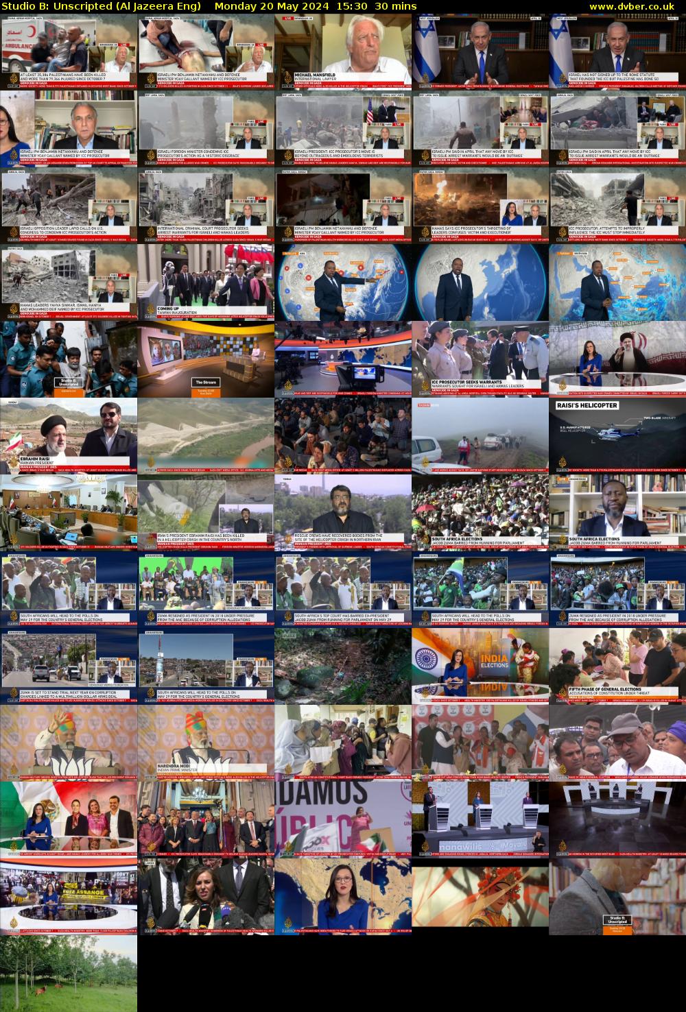 Studio B: Unscripted (Al Jazeera Eng) Monday 20 May 2024 15:30 - 16:00
