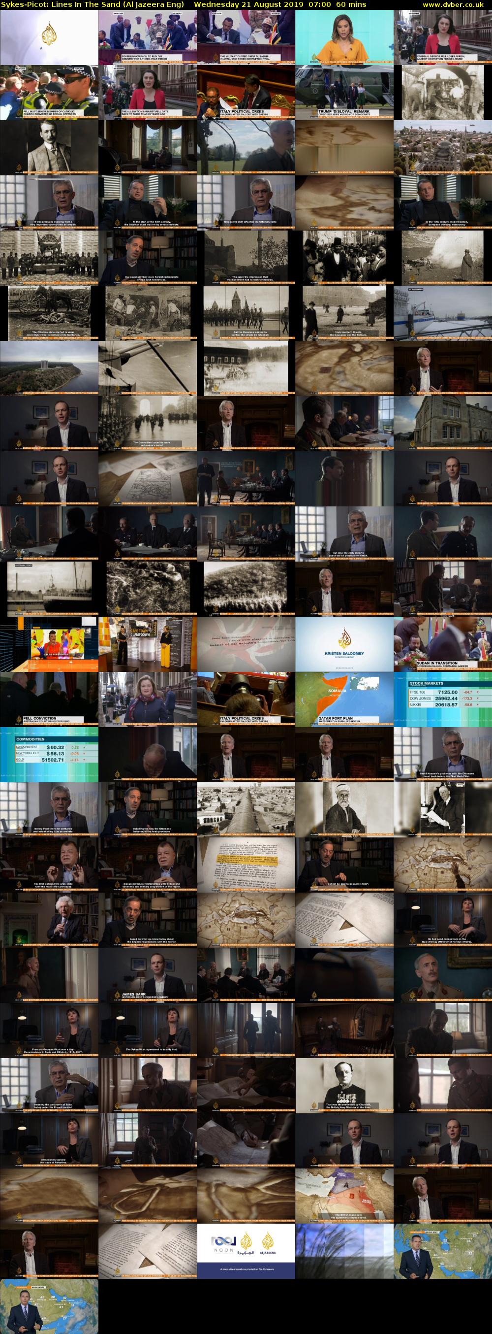Sykes-Picot: Lines In The Sand (Al Jazeera Eng) Wednesday 21 August 2019 07:00 - 08:00