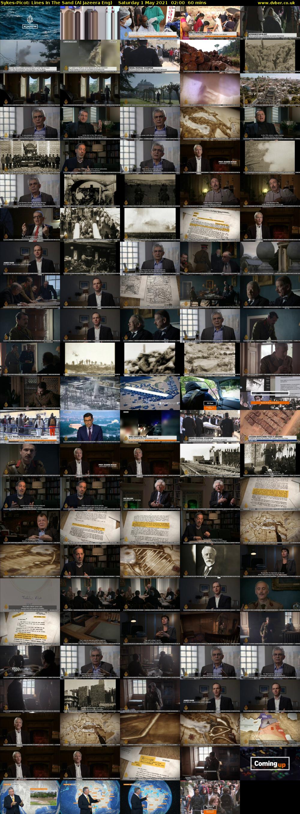 Sykes-Picot: Lines In The Sand (Al Jazeera Eng) Saturday 1 May 2021 02:00 - 03:00