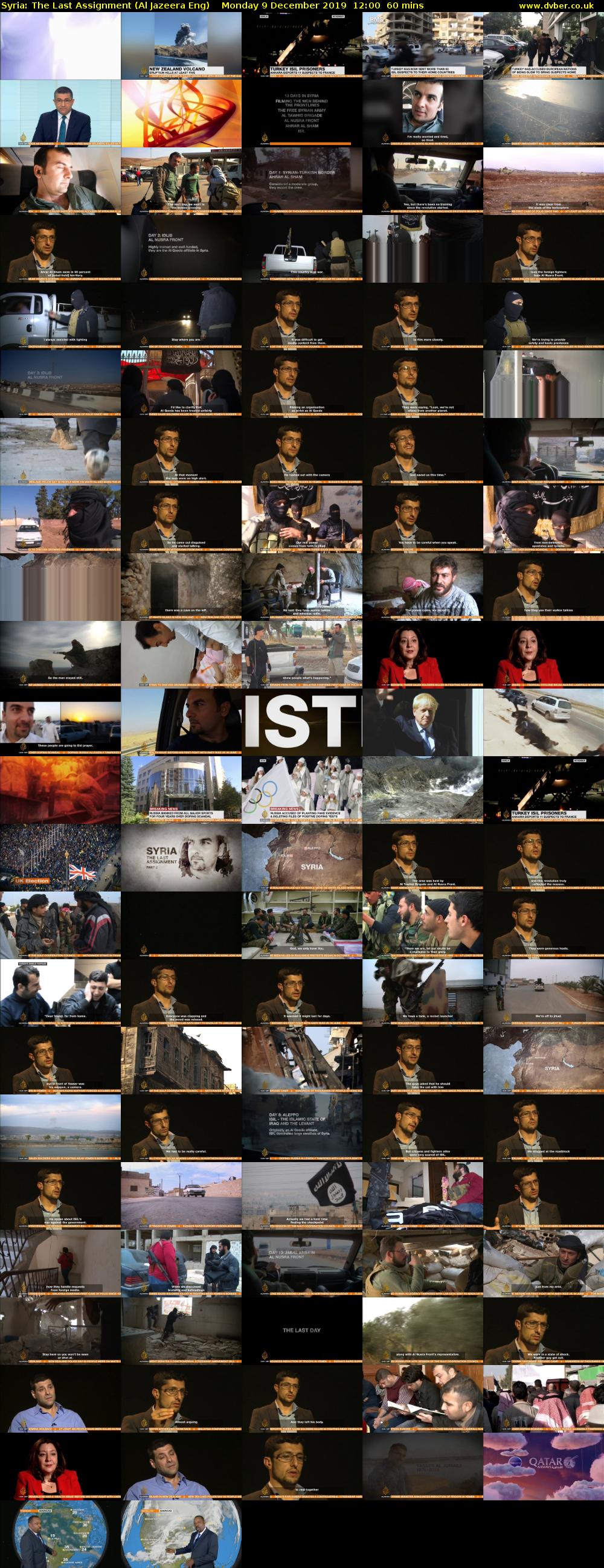Syria: The Last Assignment (Al Jazeera Eng) Monday 9 December 2019 12:00 - 13:00