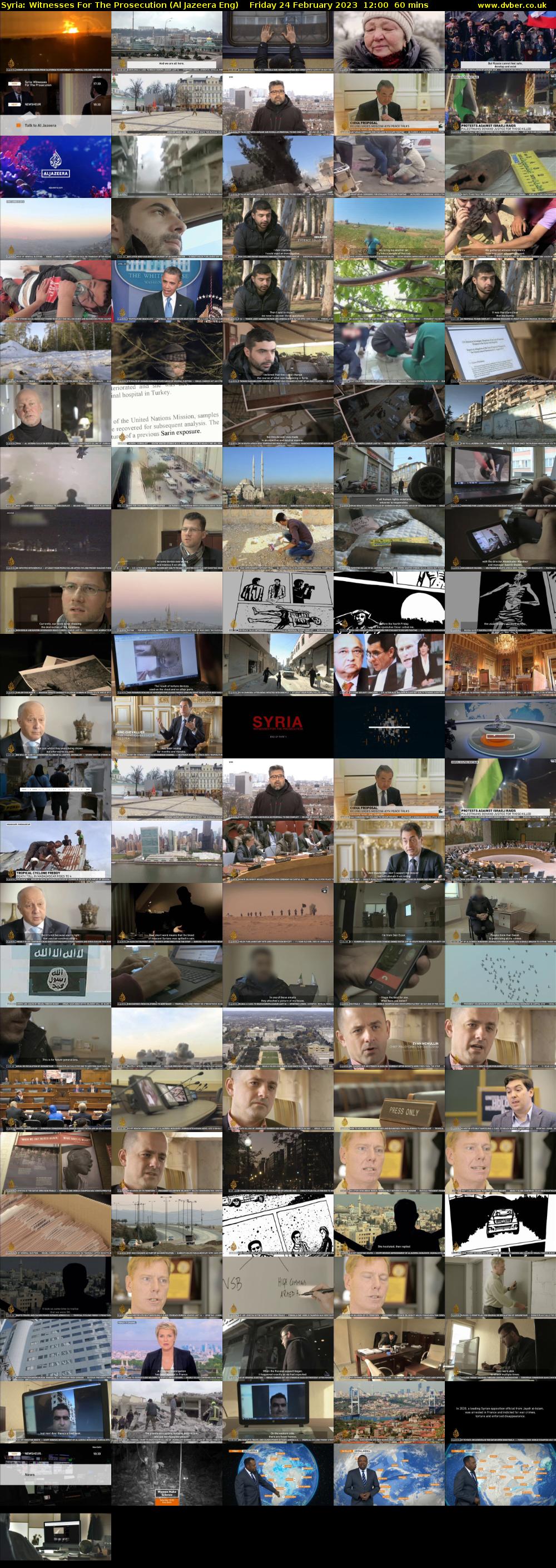 Syria: Witnesses For The Prosecution (Al Jazeera Eng) Friday 24 February 2023 12:00 - 13:00