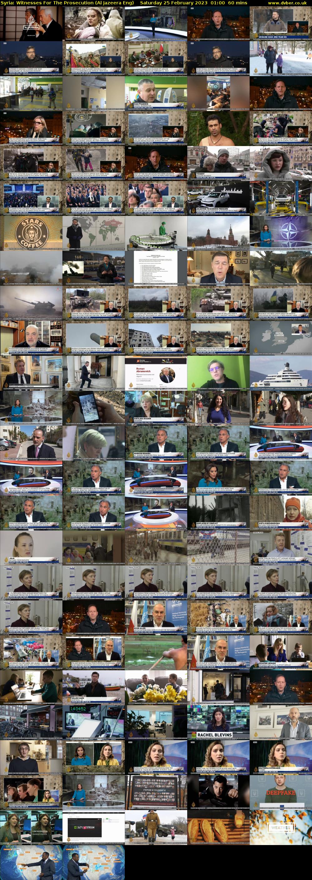 Syria: Witnesses For The Prosecution (Al Jazeera Eng) Saturday 25 February 2023 01:00 - 02:00