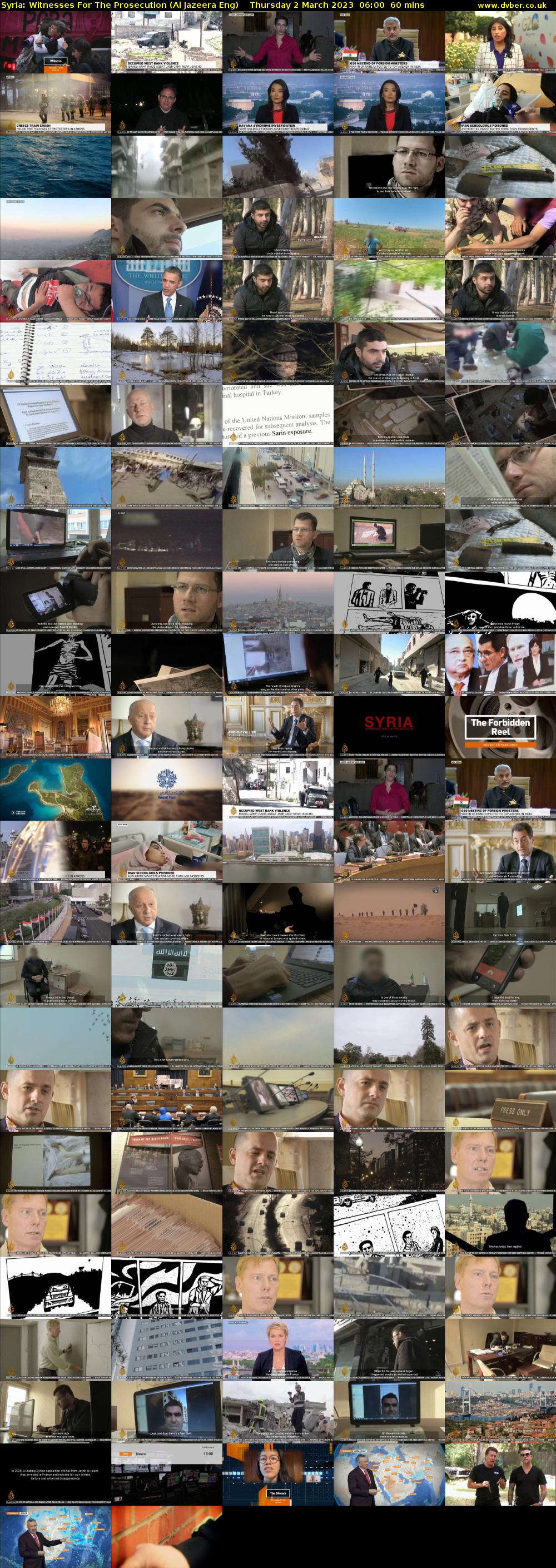 Syria: Witnesses For The Prosecution (Al Jazeera Eng) Thursday 2 March 2023 06:00 - 07:00