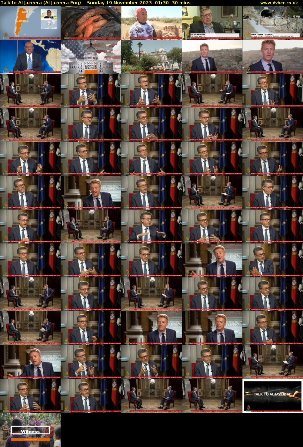 Talk to Al Jazeera (Al Jazeera Eng) Sunday 19 November 2023 01:30 - 02:00