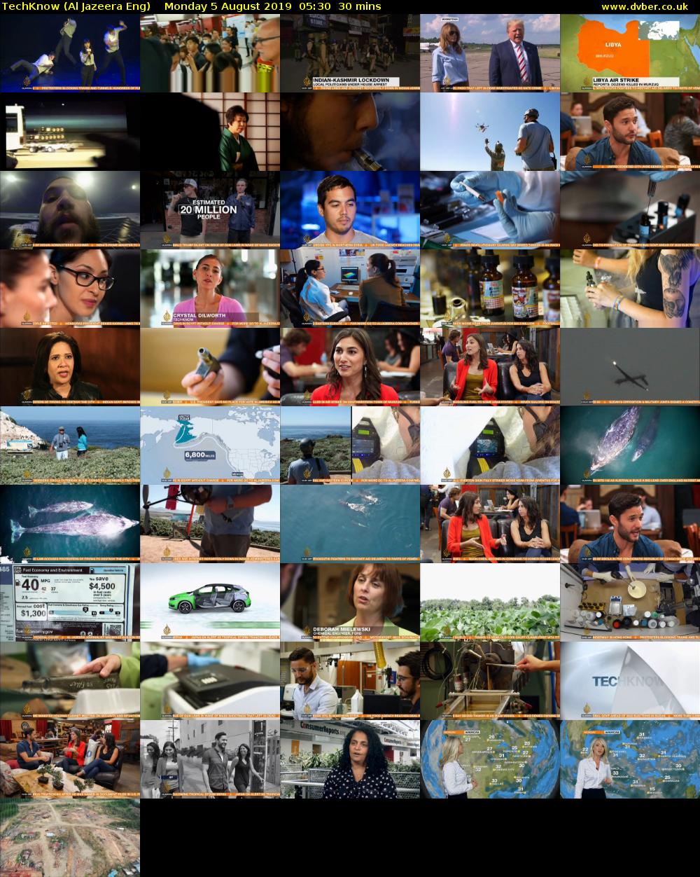 TechKnow (Al Jazeera Eng) Monday 5 August 2019 05:30 - 06:00