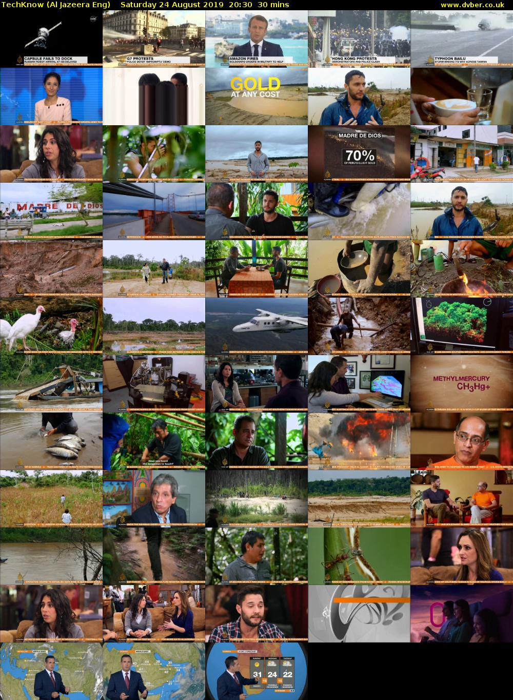 TechKnow (Al Jazeera Eng) Saturday 24 August 2019 20:30 - 21:00
