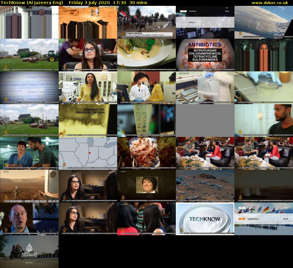 TechKnow (Al Jazeera Eng) Friday 3 July 2020 17:30 - 18:00