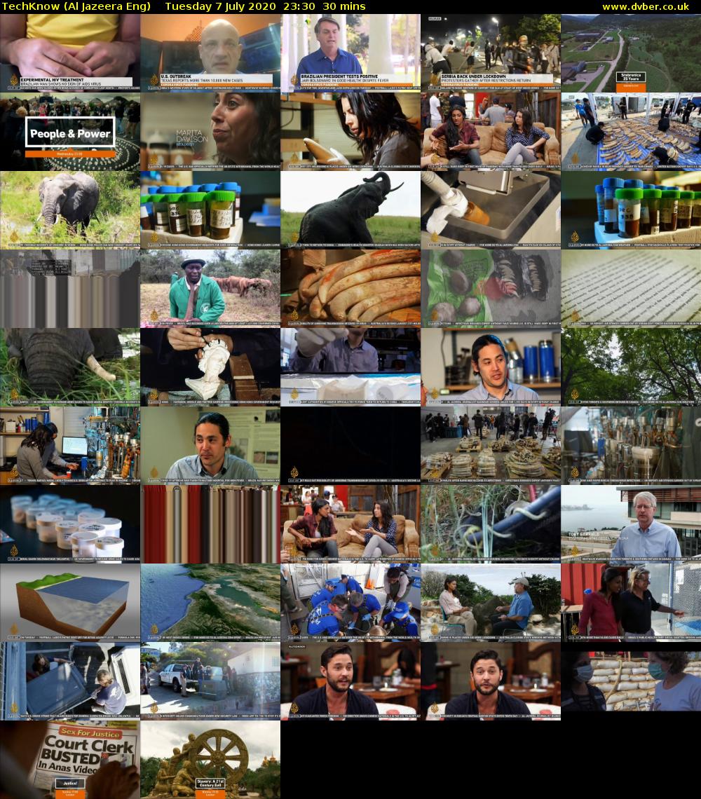 TechKnow (Al Jazeera Eng) Tuesday 7 July 2020 23:30 - 00:00