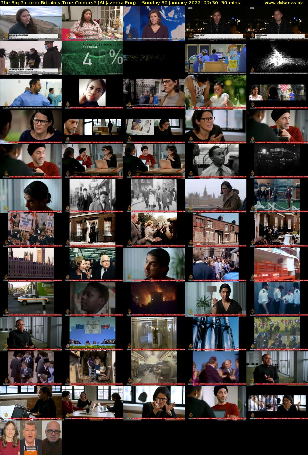 The Big Picture: Britain's True Colours? (Al Jazeera Eng) Sunday 30 January 2022 22:30 - 23:00