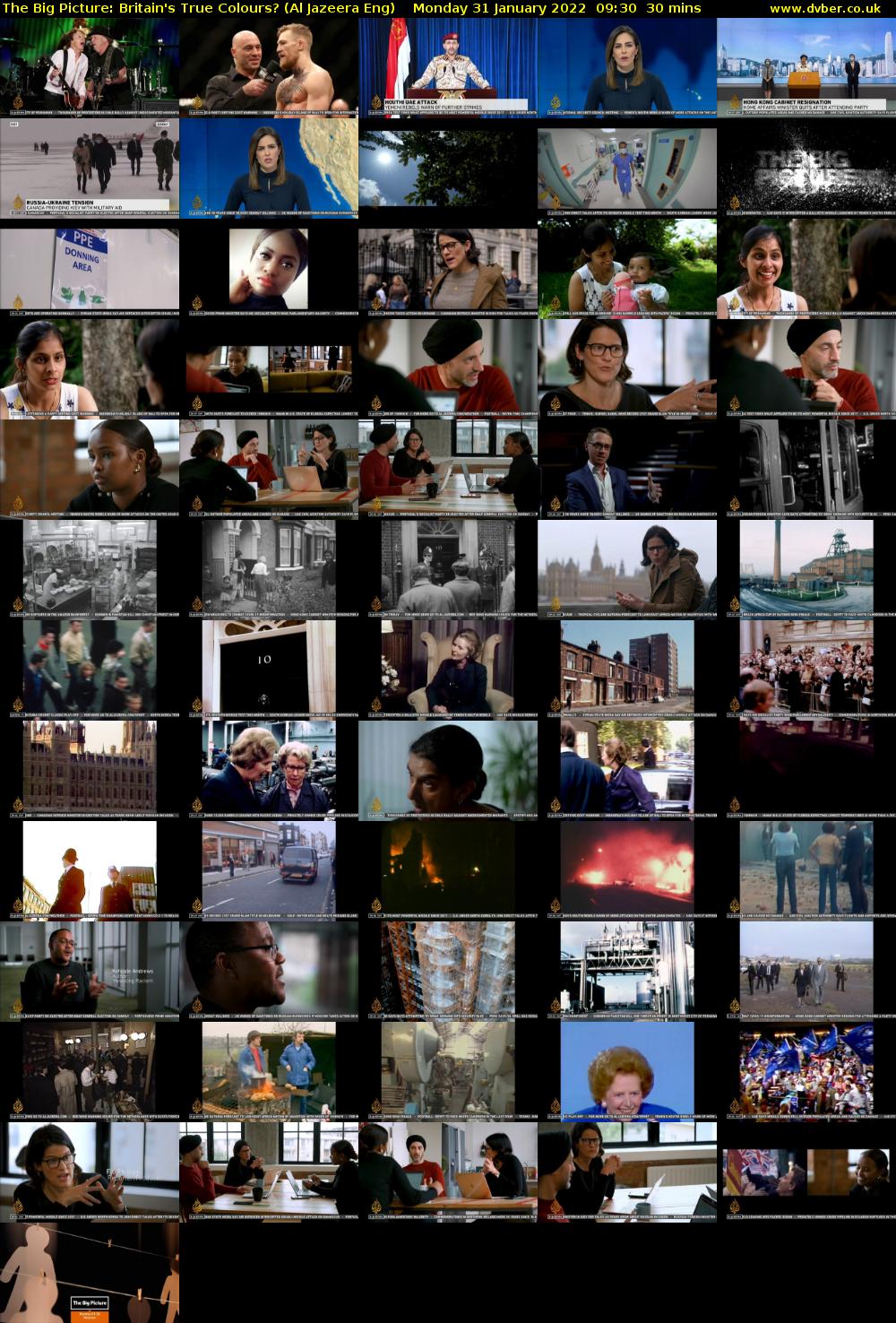 The Big Picture: Britain's True Colours? (Al Jazeera Eng) Monday 31 January 2022 09:30 - 10:00