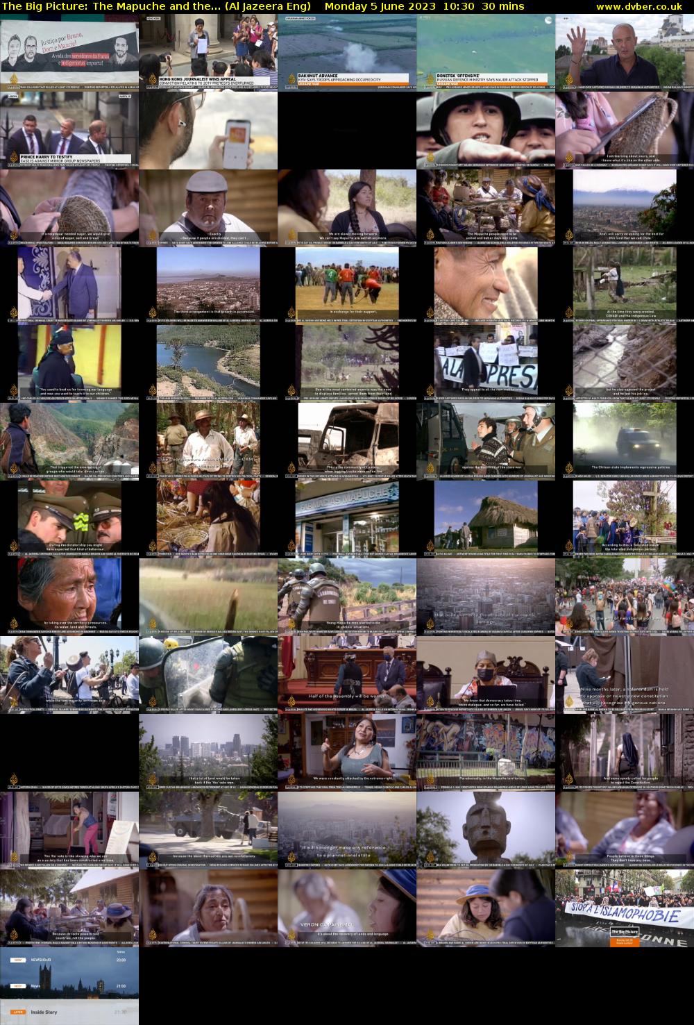 The Big Picture: The Mapuche and the... (Al Jazeera Eng) Monday 5 June 2023 10:30 - 11:00