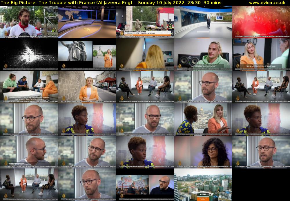 The Big Picture: The Trouble with France (Al Jazeera Eng) Sunday 10 July 2022 23:30 - 00:00