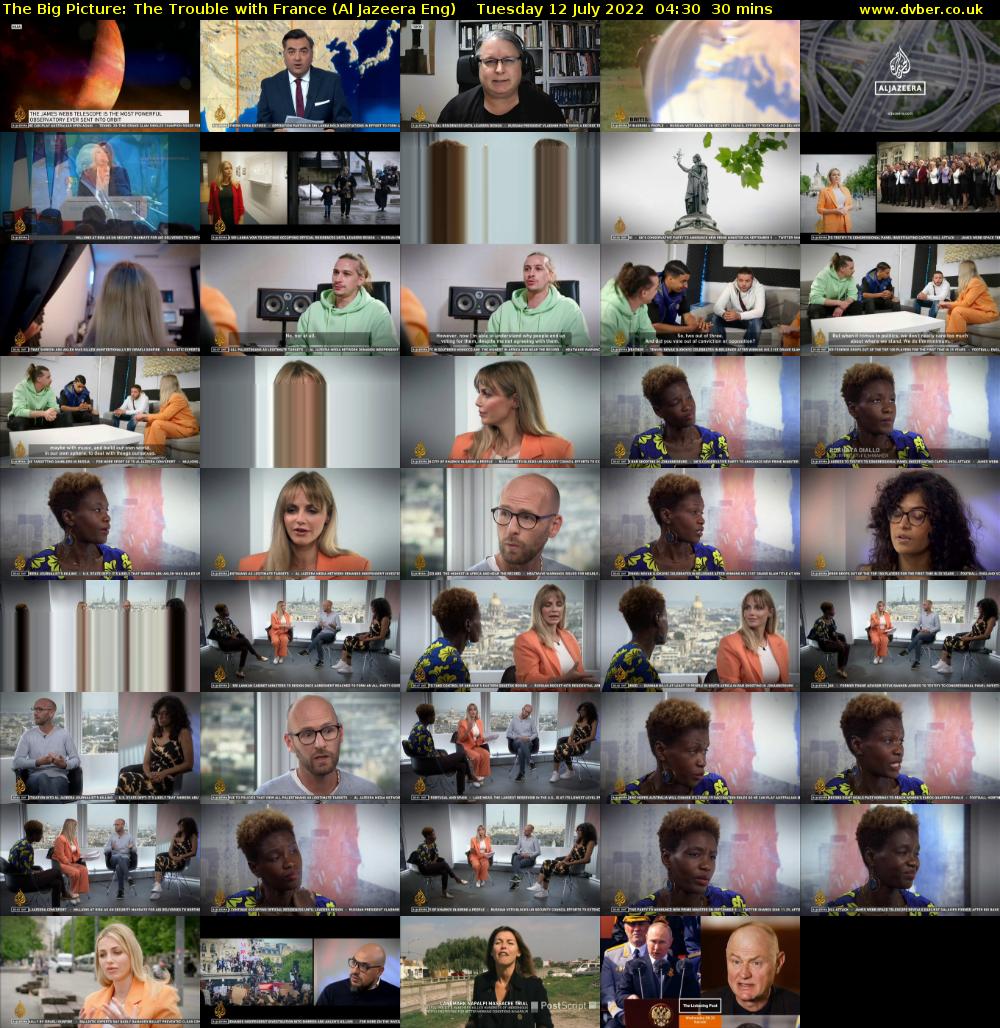 The Big Picture: The Trouble with France (Al Jazeera Eng) Tuesday 12 July 2022 04:30 - 05:00